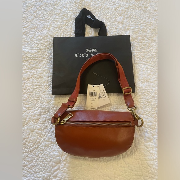 Signature Coach Bethany Belt Bag in Tan/Rust in EUC - Picture 15 of 15